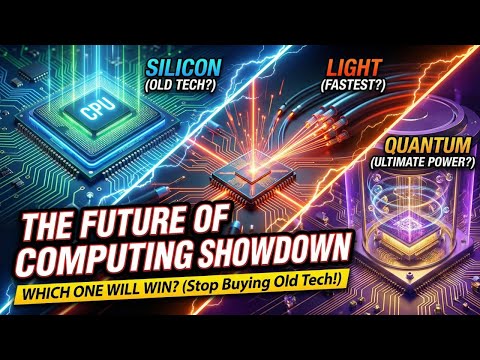The Future of Computing | A Showdown Between Silicon vs Light vs Quantum