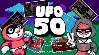 50種類のレトロ風ゲームが収録されたゲームの作りこみがやばかった UFO 50 実況プレイ