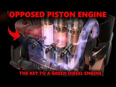 The Achates Opposed Piston Engine: The Only Green Diesel Engine