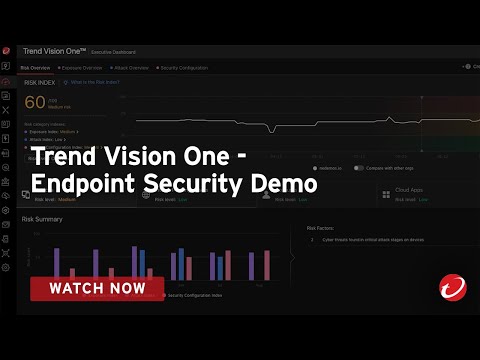 Trend Vision One - Endpoint Security demo video