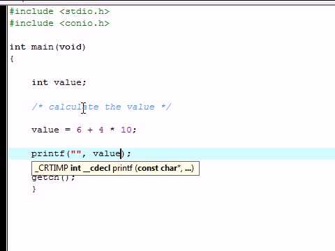 C Programming Tutorial 3 Comments And Math Functions