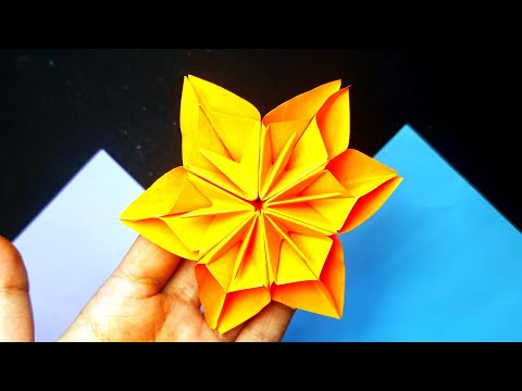 Easy paper flowers | Flower making | Diy paper flowers | Origami flowers | Shruti'z