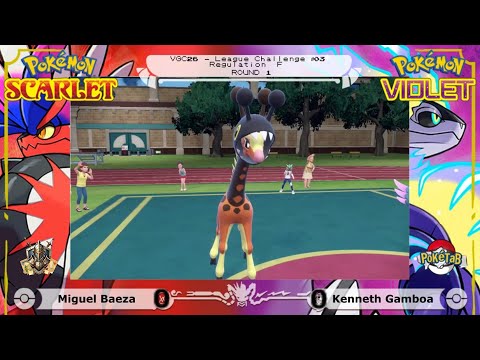 Miguel Baeza VS Kenneth Gamboa - RONDA 1 VGC26 League Challenge #03 (Regulation F)