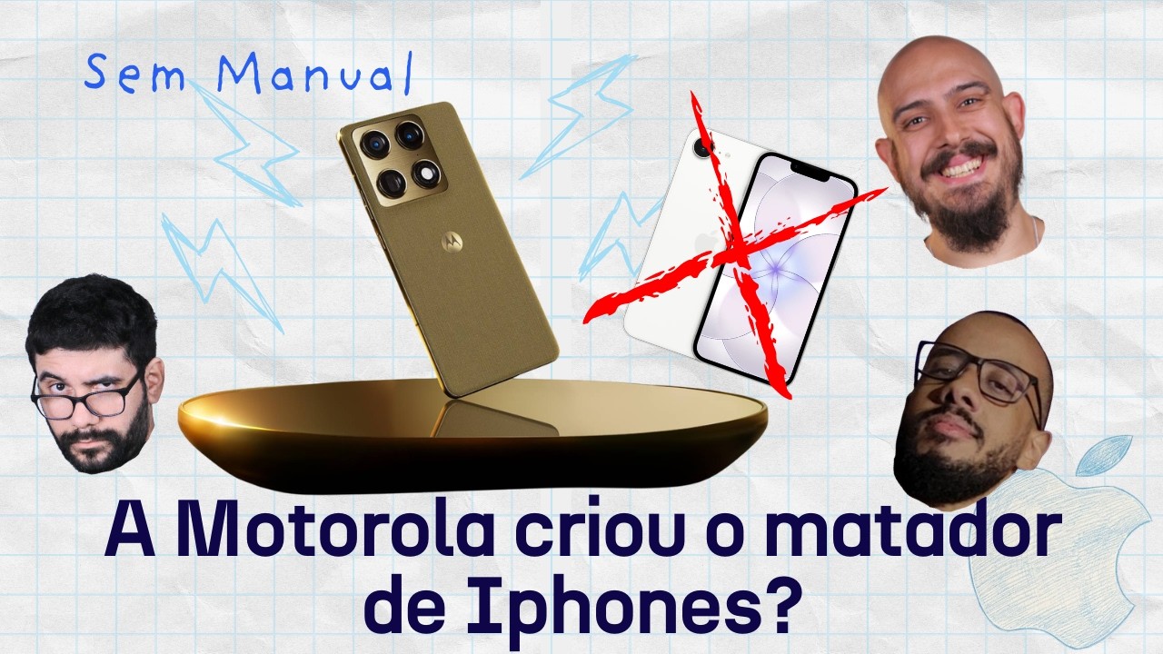 Motorola pode acabar com a Apple? Fim de mais TVs Piratas, bilionários da tecnologia #SemManual 31