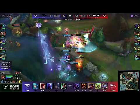 LCK HLE SamD Quadrakill Zeri (T1 vs HLE )