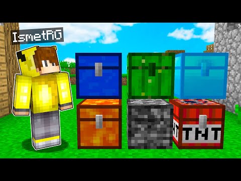 ISMETRG VS GİZEMLİ SANDIKLAR! 😱 - Minecraft