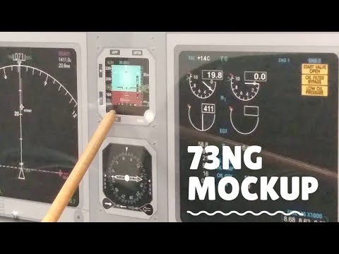 73NG MockUp #boeing737
