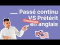 Past Continuous ou Past Simple : Confondez-Vous ces 2 Temps en Anglais ? 😲