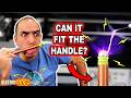 INHALE Spark Gap Double Resonance Tesla Coil ZVS Driver Circuit On Lead Acid Battery Magic Wand