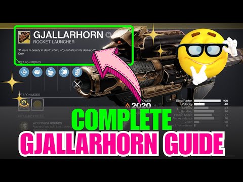 Complete GJALLARHORN Guide - "And Out Fly the Wolves" quest - Catalyst Upgrade guide [Destiny 2]