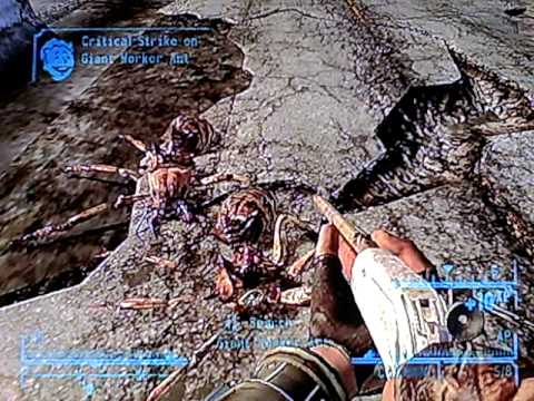 Let's play Fallout new vegas (hardcore) pt.12 Being a hero for hire