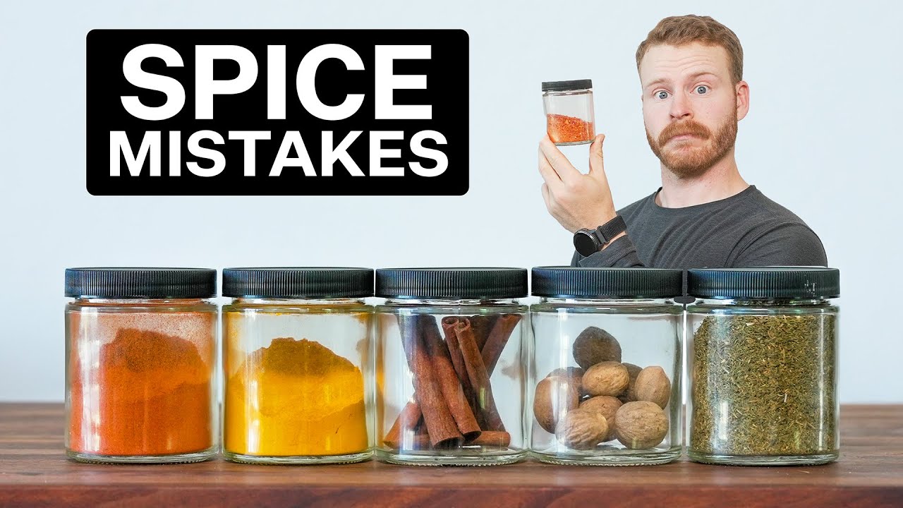 5 Mistakes Most People make using Spices