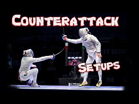 3 Counterattack Setups | Sabre Fencing