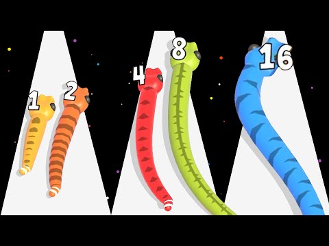 MERGE'N GROW - 2048 Snake 3D
