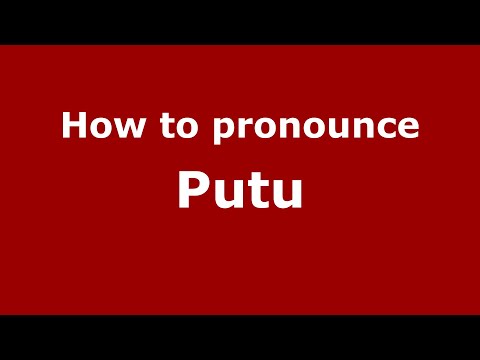 How to pronounce Putu (Indonesia/Indonesian) - PronounceNames.com