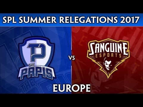 SMITE Pro League EU Summer Qualifiers 2017 - The Papis vs. Sanguine Esports