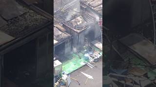 陸上自衛隊・朝霞駐屯地で火災　けが人はなし
