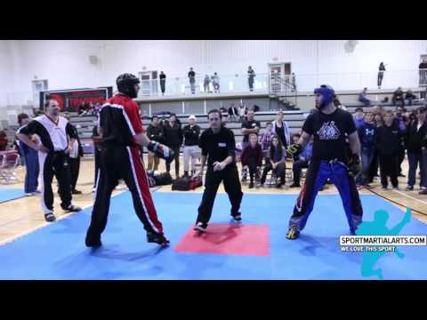 Unk vs Ross Levine - Men's Fighting - Toronto Tournament of MA Champions 2015