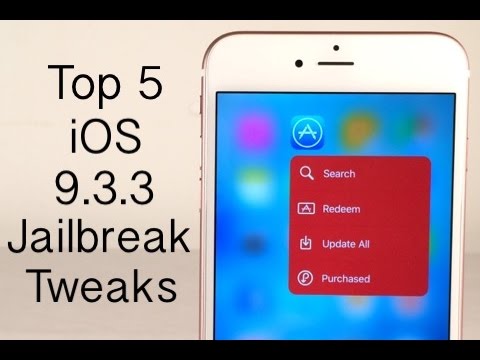Top 5 iOS 9.3.3 Cydia Tweaks - October 2016 - Part 3