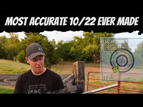 THE MOST ACCURATE SEMI-AUTO 22LR EVER MADE! A 10/22 WITH ATTITUDE