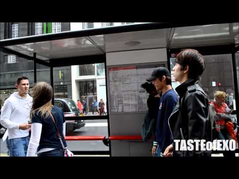 120622 EXO-K In London - Kai Walking With Manager