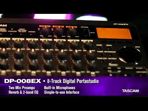 Tascam DP-006 Digital Pocketstudio 6-Track Portable Multi-Track Recorder