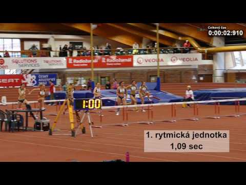 Kerbachová Anna - NR 60 m překážek 8,34 sec