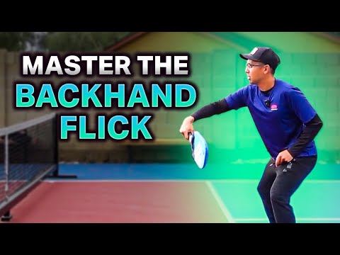 MASTER THE BACKHAND FLICK | How The PROs Do It