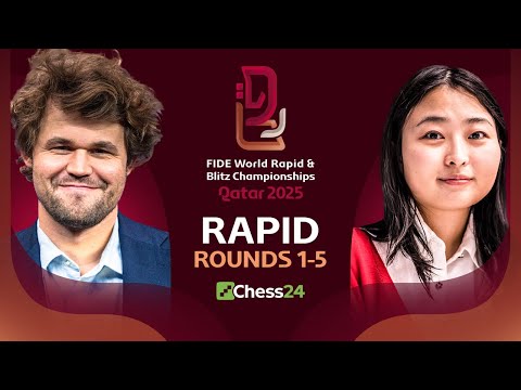 FIDE World Rapid Championship 2025: Last Event Of The Year! ft. Magnus, Alireza, Ju Wenjun, Gukesh