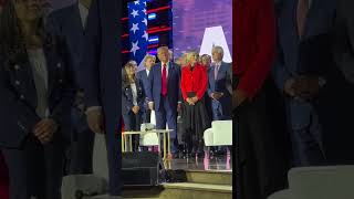 Such a special opportunity to sing “My America” for ​@DonaldJTrumpforPresident 🤯