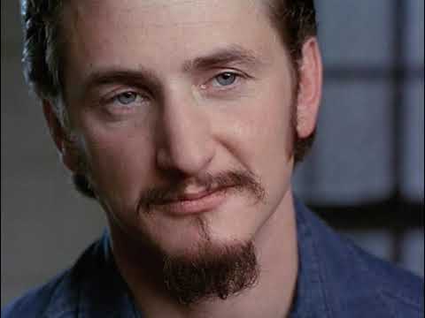 Dead Man Walking trailer frame of Sister Helen and Matthew Poncelet facing one another through prison glass