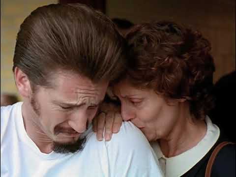 Trailer collage: prison corridor, chaplain’s office, and vigil—the visual grammar that the songs inhabit