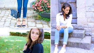 3 Casual Chic Outfit Ideas! ♥ | Annie Jaffrey