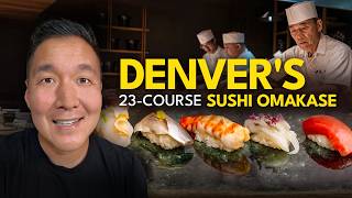 Only 40 People a Night Can Eat This 23-Course Omakase Sushi By a Denver Food Legend