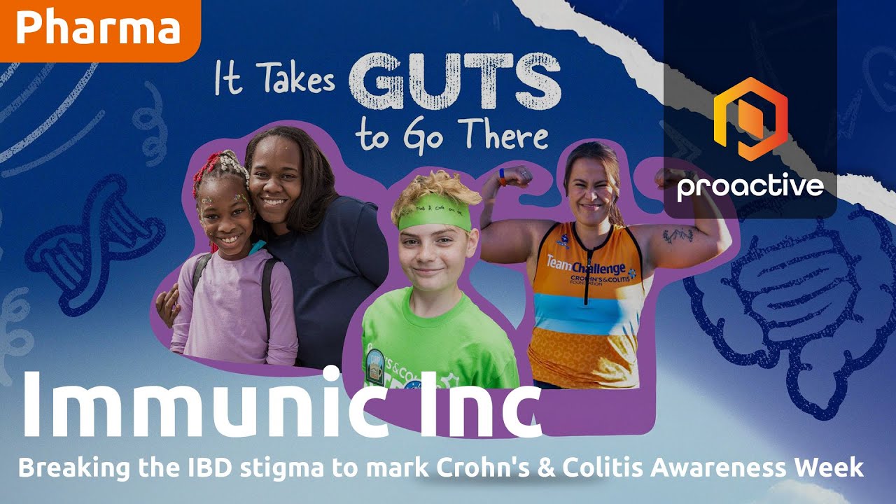 Immunic CSO discusses breaking the IBD stigma to mark Crohn's and Colitis Awareness Week