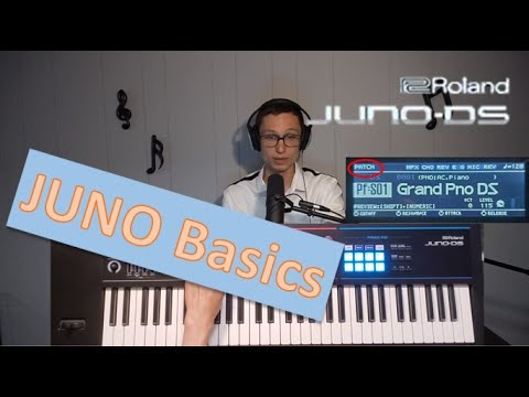 Basics of using the Roland JUNO-DS