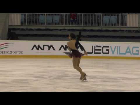 2016 Santa Claus Cup: Ysnelle CHABANE (FRA) - FS Adv. Novice GIRLS short program