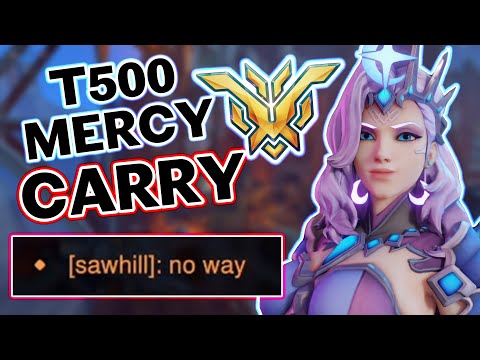 "NO WAY" RANK 1 MERCY *COMEBACK* - Overwatch 2