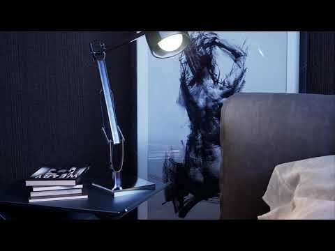 Black bachelor bedroom night cinematic made in UE4