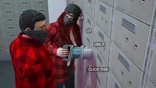AshK success Fleeca Bank drill hack | GTA RP NoPixel 3.0