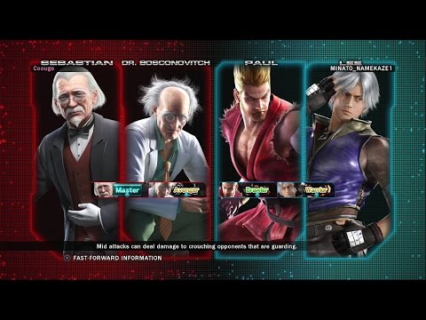 552 - Tekken Tag Tournament 2 - Coouge (Sebastian/Dr.Bosconovitch) vs MINATO_NAMEKAZE1 (Paul/Lee)