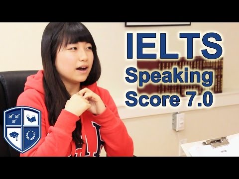 IELTS Speaking Interview - Practice for a Score 7
