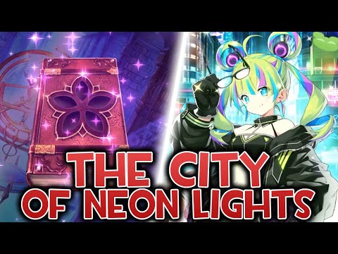 Epic Seven - Urban Shadow Choux Summons - Every Cloud Has A Neon Lining