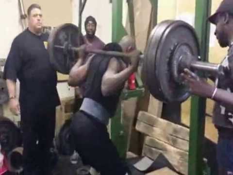 230kg/506lbs squat for 5reps - Sam Watt