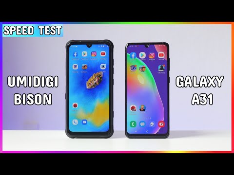 Speed Test Umidigi BISON vs Samsung GALAXY A31 🔥 MediaTek Helio P60 vs MediaTek Helio P65 😱😱🔥🔥