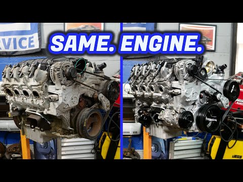 I RESTORED this JUNKYARD LTX Engine for Practically Nothing