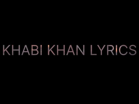 Khabi Khan Lyrics. Song by Deep Jandu, Jhindi, and Ninja. Credit - @NinjaMusic01