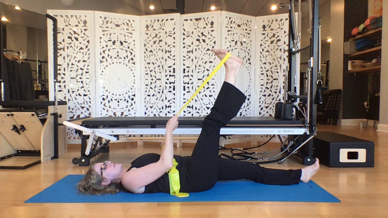 20 Minute Gentle Pilates with a Flex Band for Injury Rehab