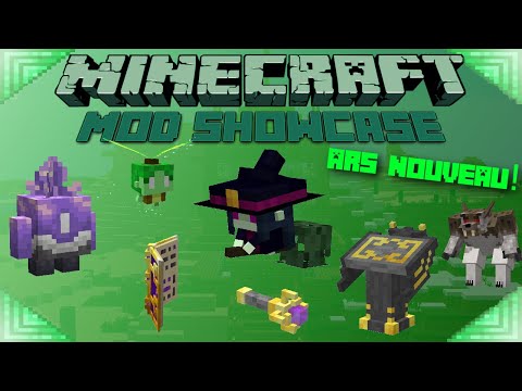 Ars Nouveau (Minecraft Mod Showcase) Magic Spells