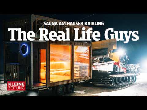 DIY mobile Sauna am Hauser Kaibling | "The Real Life Guys"